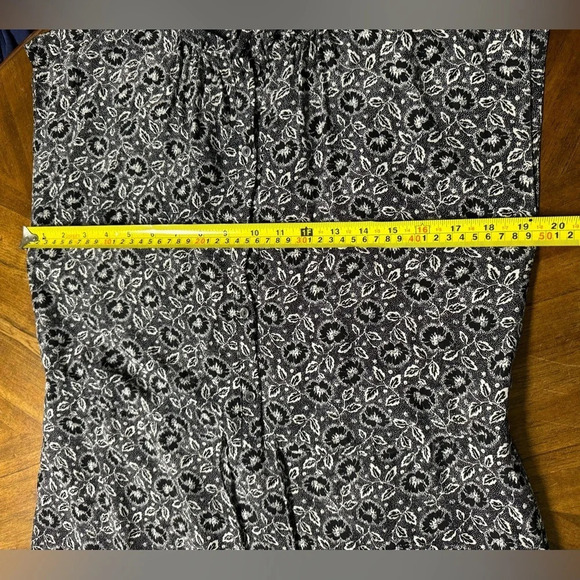 Rebecca Taylor Black White Floral Silk Cap Sleeve Short Dress Tie Waist Size 6 - Picture 6 of 8